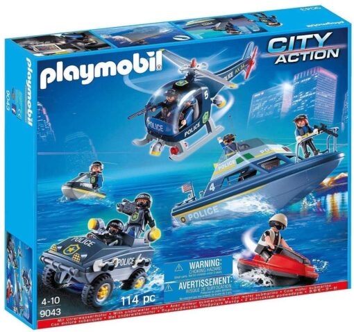 Playmobil City Action 9043 - Set Vehicule de Politie (PM9043)