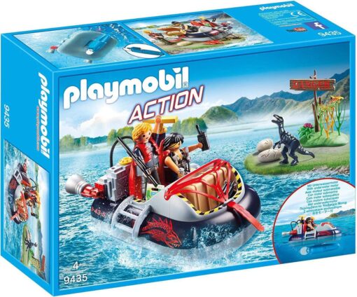 Playmobil Action PM9435 - Aventura? cu aeroglisor (9435)