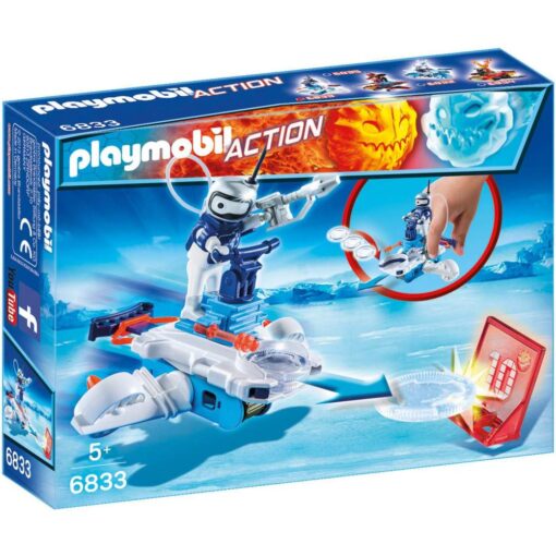 Playmobil PM6833 - Icebot si lansator de discuri